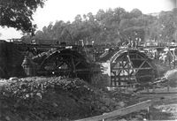 Werrabrücke Vacha Wiederaufbau